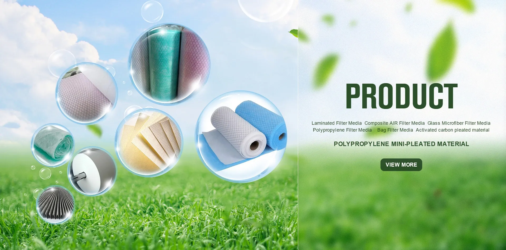 bulk charcoal filter material