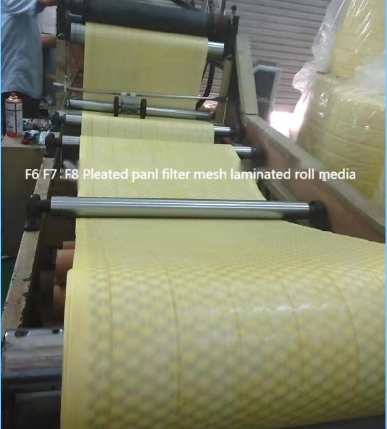 paint booth exhaust filter roll